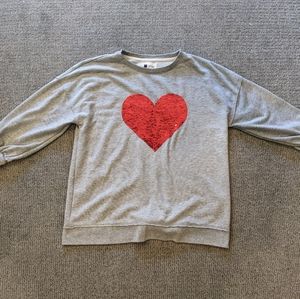 Gap Disney Sweatshirt 3/4 lg sleeves size L